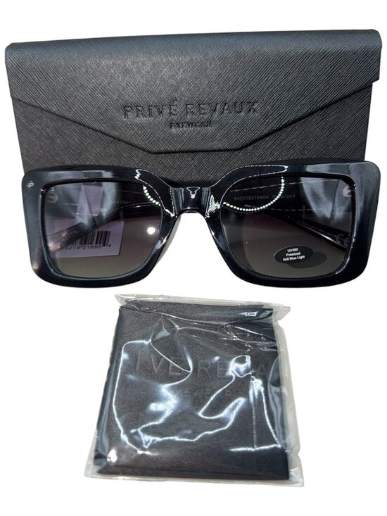 Privé Revaux BUENA VISTA 807 Black Sunglasses (NEW) main image 10